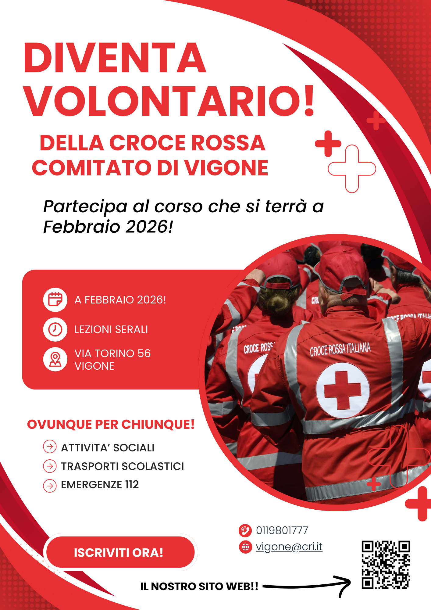 White & Red Modern First AID Training Flyer (2)
