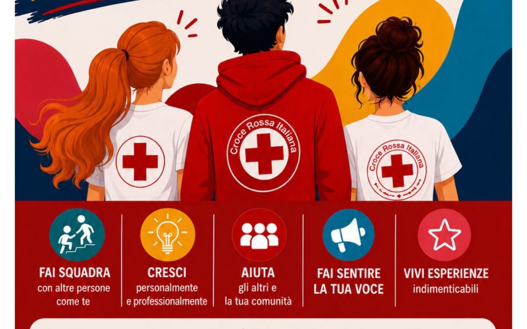Entra nel gruppo giovani CRI Vigone